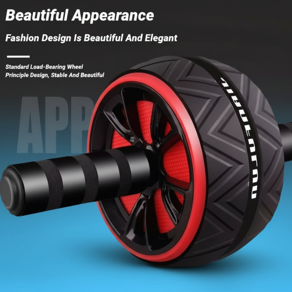 Ab Roller Wheel for Abs Core Workout Non-Slip Home Gym Fitness Equipment Men Women Abdominal Training Exercise
